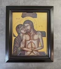Framed Icon of the Lamentation of Christ (Pietà) picture