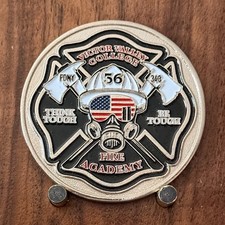 Victor Valley College Fire Academy Fire Technology Program Challenge Coin W#21 picture