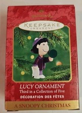 2000 Hallmark LUCY Keepsake Ornament A Snoopy Christmas #3 of 5 PEANUTS 50TH NEW picture