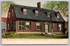 Old State House. 1907 Rutland, Vermont Postcard picture