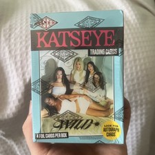 Katseye Esco Wild Trading Cards 4-Pack Target Exclusive Blaster Box Sealed . picture
