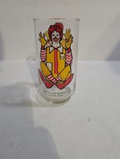 Vintage 1970’s McDonald's RONALD McDONALD Collector Series Tumbler 16oz Glass picture