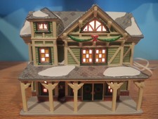 Dept 56 - Snow Village -Stick Style House 1998 picture