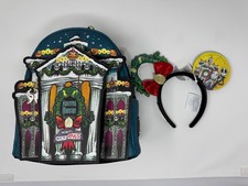 Club 33 Loungefly Haunted Mansion Holiday 2026 NBC Backpack And Ears Set picture