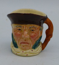 ATQ VTG Rare Miniature Lancaster Sandland Highwayman Character Mug/Toby Jug picture