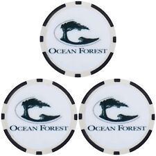 (3) Ocean Forest Golf Club - Poker Chip Golf Ball Marker picture