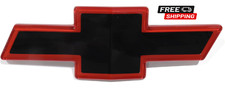 1988 1989 1990 1991 1992 1993 Tahoe Suburban Red Black Grille Emblem 15607532 picture