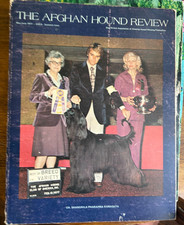 THE AFGHAN HOUND REVIEW May June 1977 Rare picture