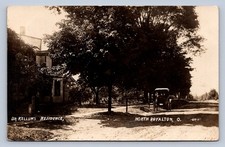 J87/ North Royalton Ohio RPPC Postcard c1910 Dr. Kellums Residence 1929 picture