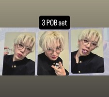 Wonho Core AppleMusic 3 Photocard Set - Saturo Gojo Jujutsu Kaisen Ver PreOrder picture