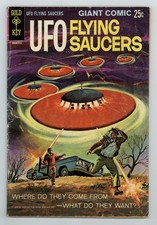 UFO Flying Saucers #1 VG- 3.5 1968 Gold Key picture