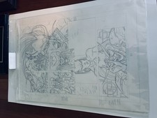 ORIG. ART For Atomic Clones Issue 3 , Page 10 By PARIS CULLINS “UNRELEASED ART” picture