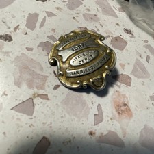 Vintage WWII San Diego Naval Supply  Depot Supervisor Badge  #1027 MP Co  picture