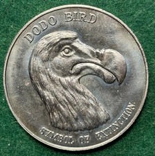 RARE 1964 Lyndon Johnson VS Barry Goldwater Dodo Token. See descript for history picture