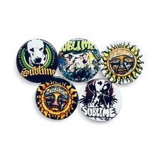 Sublime 5 Pack 1.25” Pin Back Buttons picture