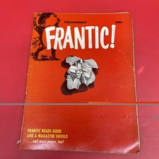Rare Frantic Vol 1 No 2 December 1958 Pierce Publishing Vintage Humor Magazine picture
