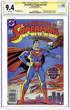 Adventures of Superman #424 CGC 9.4 SS Ordway 1987 1609169002 picture