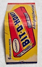 1950's {RARE} UNIVERSAL MATCH - Schutter's Bit-O-Honey - Unstruck MATCHBOOK picture