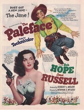 Jane Russell Bob Hope Movie Poster Advertisement 1948 Look Magazine Vtg Print Ad picture