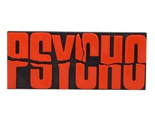 Psycho Hitchcock Movie 3D Logo Shelf Sitter Sign Wall Desk Art 7