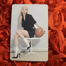 Rose BLACKPINK The Game Edition Celeb KPOP Girl Photo Card Summer Basketball picture