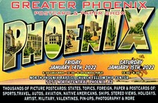 2022 Greater Phoenix Postcard & Paper Show Postcard picture