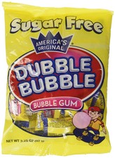 Dubble Bubble Sugar Free Gum - 3.25 oz (Pack of 1), pink picture