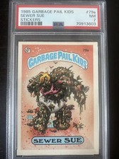 1985 Garbage Pail Kids Sewer Sue PSA 7 #79A picture
