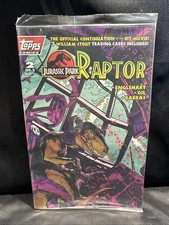 SEALED JURASSIC PARK RAPTOR #2 1st PRINT TRADING CARDS TOPPS COMICS 1993 020923 picture