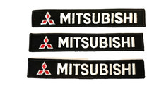 Vtg 3 Mitsubishi Motors Car Logo Automotive Uniform Jacket Patch New NOS 1970s picture