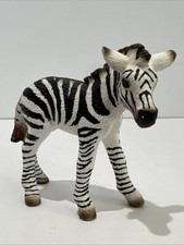 Schleich 2008 Zebra Foal Wildlife Safari Animal Figure 3” picture