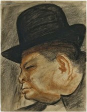 Oil painting Self-Portrait-Joseph-Stella-Oil-Painting art gentleman portrait @@ picture