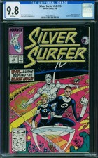 Silver Surfer 15 CGC 9.8 WP 1st Ron Lim Art Run Marvel 1988 Fantastic Four picture