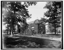 Photo:Orchard Lake Michigan Military Academy Mess Hall 1890s Ivy Building picture