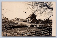J87/ North Bloomfield Ohio RPPC Postcard c1910 Trumbull Store Home  1939 picture
