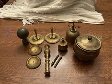 VINTAGE BRASS AND COPPER LOT picture