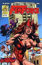 Femforce #208 NM 2026 Stock Image picture