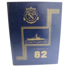 USS BRONSTEIN FF-1037 WESTPAC 1982 CRUISE BOOK Smokers Unreps Sports picture