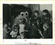 1989 Press Photo St. George School students at Louisiana Children Museum picture