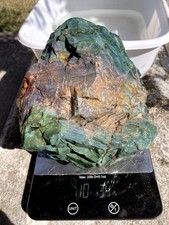 Rare central Oregon old stock Skaggs jasper AAA highest grade gem quality 10.03# picture