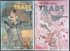 Hero Trade #1, Lot of 2 Standard Covers, NM/Better , 1st picture