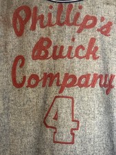 Vtg 1950s Rawlings Wool Baseball Jersey Wilshire Oil Sunshine Acres Post #477 #7 picture