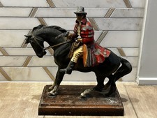 Vintage Highwayman Robber Dick Turpin Striker Table Lighter Cold Painted picture