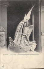 Genova Italy Camposanto Monumento Carpaneto Postcard Posted 1908 picture