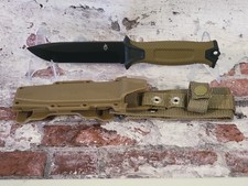 Gerber Strongarm USA Fixed Blade Knife Brown or Black - Plain Or Serrated ~NEW~ picture