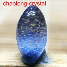 1.4Ct Very Rare NATURAL Beautiful Blue Dumortierite Quartz Crystal Pendant C1175 picture
