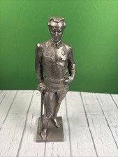 1976 Ukrainian Soviet Bust USSR Ostrovsky Figurine Metal revolutionary 11.5 In picture