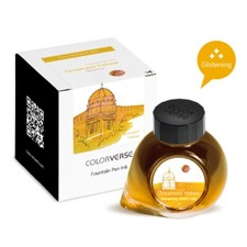 Colorverse Project Bottled Ink in Ornament Yellow Glistening - 65mL NEW picture