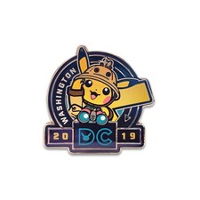 Pokemon Pikachu Washington DC 2019 World Championship Lapel Pin Enamel picture
