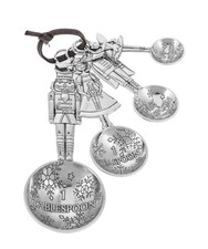 GANZ Measuring Spoons Sugarplum Fairies 4 pc set NEW in Box EX29960  3